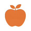 Apple-Icon in Orange - Vox Casino iOS PWA Installation