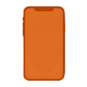 Smartphone-Icon in Orange - Vox Casino App Feature mobile Ger&auml;te